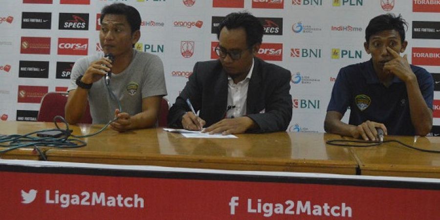 Kalah 0-2 dari Persis Solo, Pelatih Cilegon United Tetap Bersyukur