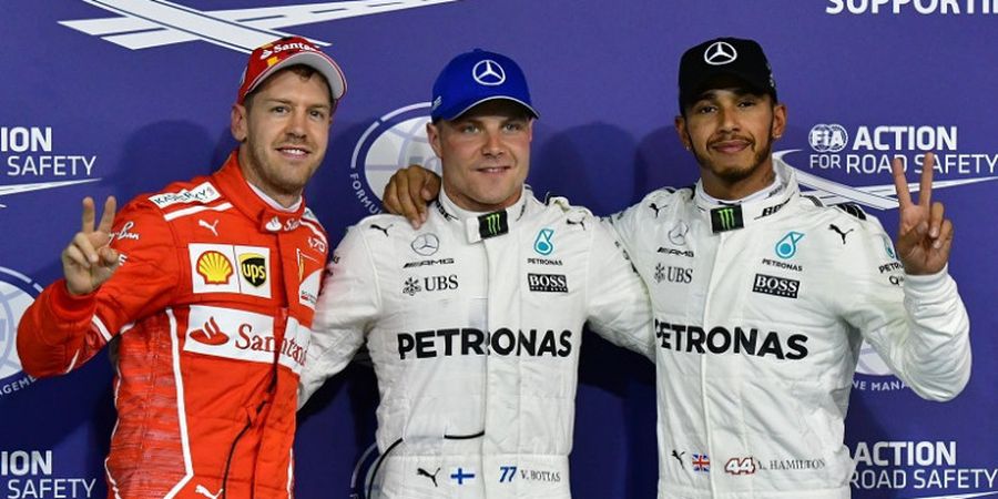 F1 GP Abu Dhabi - Posisi Sebastian Vettel Rawan Tergusur Valtteri Bottas