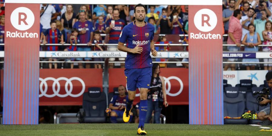 VIDEO - Gol Jarak Jauh Sergio Busquets yang Bikin Jadi Man of the Match