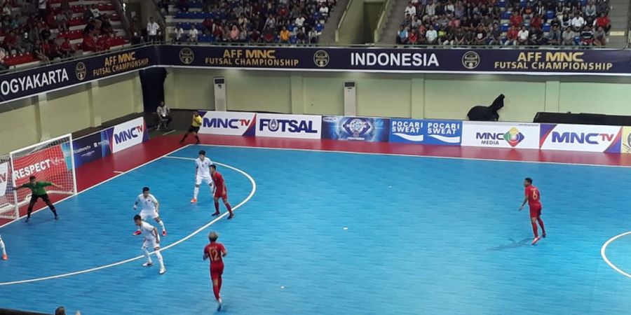 Piala AFF Futsal 2018 - Indonesia Vs Vietnam, Babak Pertama Skor Imbang