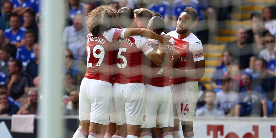 Usai Cetak Gol, Bek Arsenal Lakukan Selebrasi Kontroversial