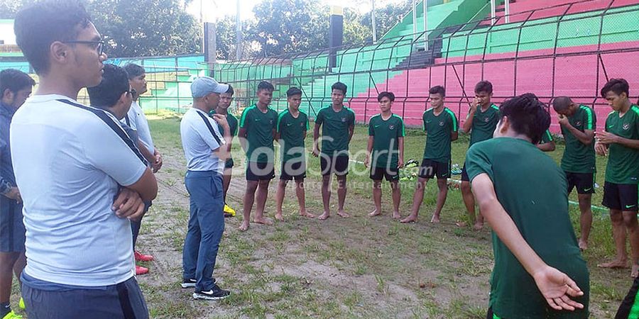 Timnas U-16 Indonesia Vs Iran - Bek Tengah Timnas Jadi Primadona Babak Pertama