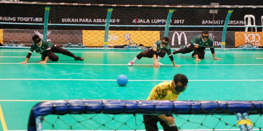 ASEAN Para Games 2017 - Menang Atas Laos, Tim Goal Ball Indonesia Maju ke Semifinal