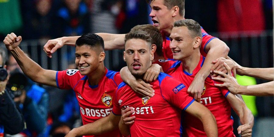 Babak Pertama CSKA Moskva Vs Real Madrid - Gol Cepat Bikin Los Blancos Tertinggal