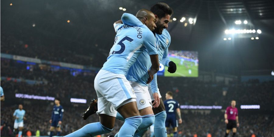 Menghilangnya Aguero, Jesus, dan Kane dalam Pesta Gol Laga Manchester City Vs Tottenham