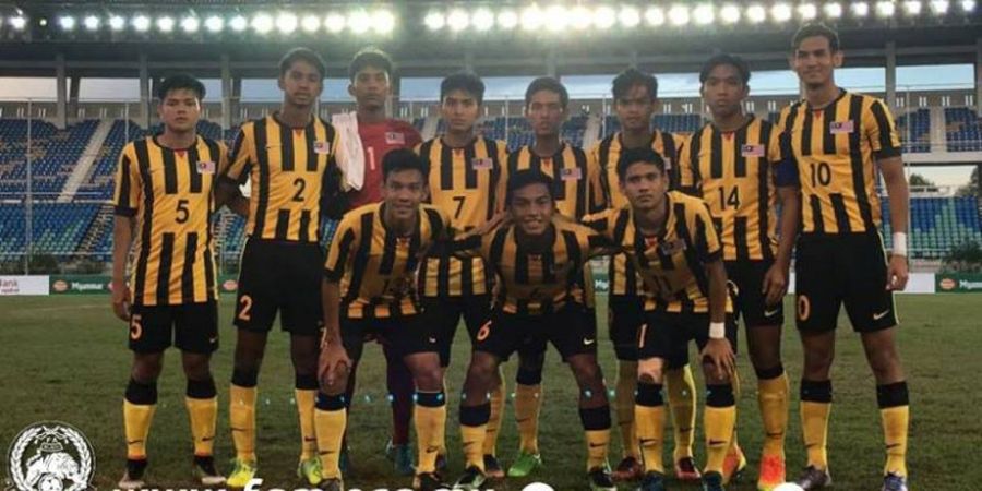 Tampil Perkasa, Malaysia Resmi Jadi Tim Pertama yang Lolos di Semifinal Piala AFF U-18 2017