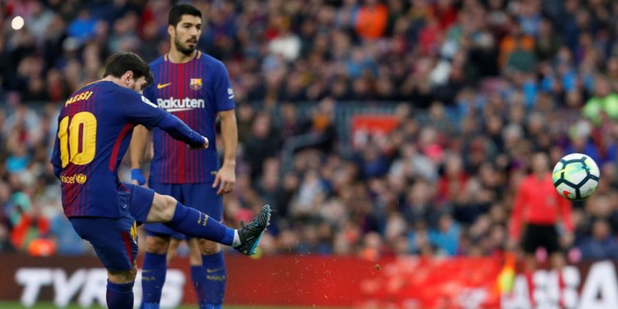 Hasil 7 Tembakan Free-kick Terakhir Lionel Messi Mengagumkan