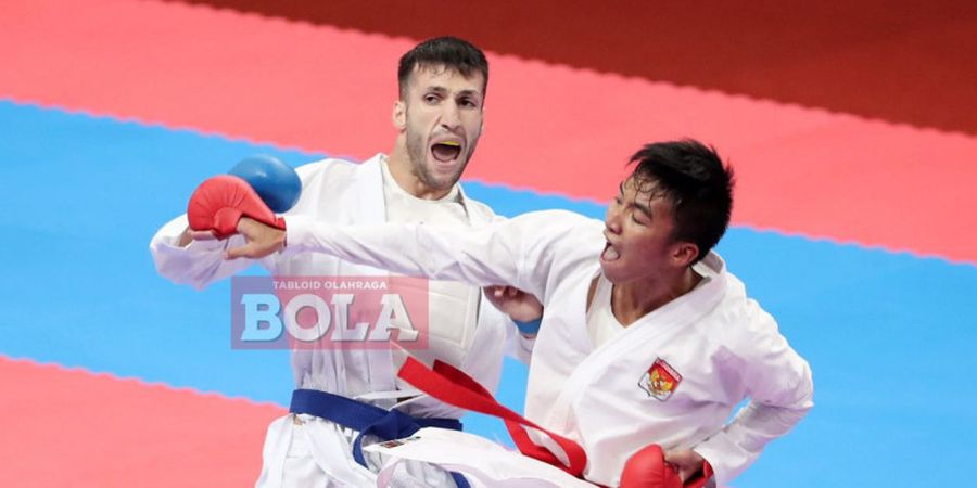 Indonesia Tambah Emas Melalui Karateka Rifki Ardiansyah Arrosyiid