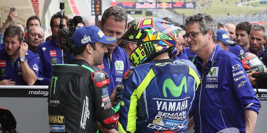 Valentino Rossi Tak Bisa Gunakan Settingan Milik Johann Zarco