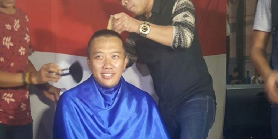 Tontowi/Liliyana Raih Emas, Menpora Cukur Rambut