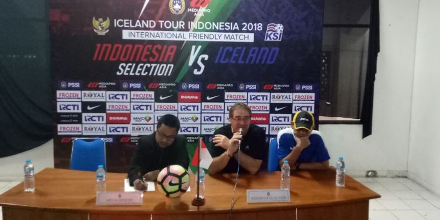 Indonesia Selection Vs Islandia - Kalah Telak, Rene Alberts Doakan Lawan Sukses di Piala Dunia 2018