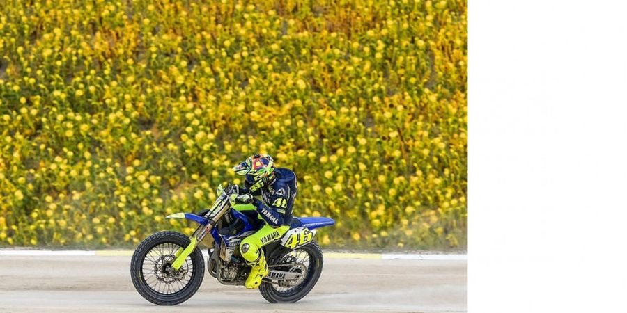 Valentino Rossi Mengunggah Foto Latihan, Warganet : Kuning dimana-mana