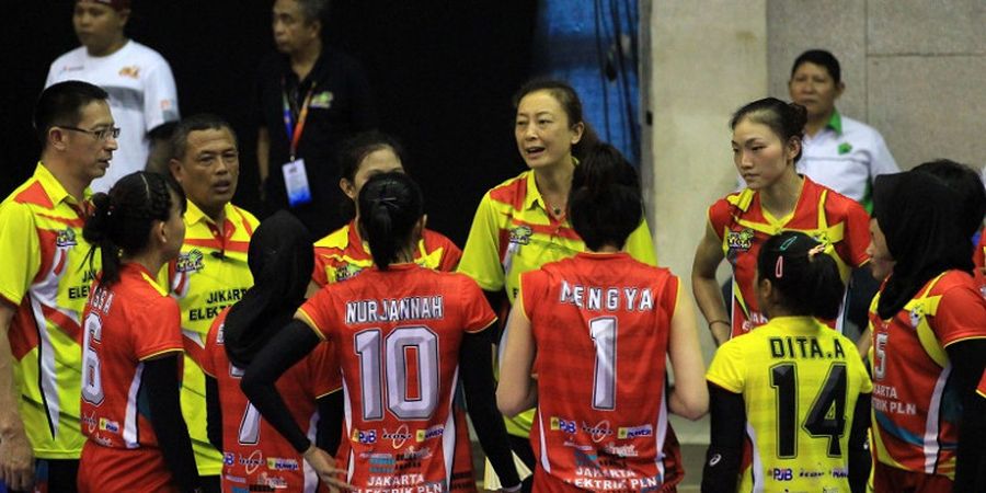 Proliga 2018 - Kalah dari BJB, Elektrik Merasa seperti Melawan Kakak Kelas