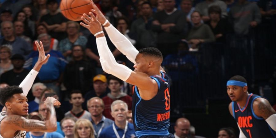 Oklahoma City Thunder Akhiri 11 Kemenangan Beruntun Toronto Raptors