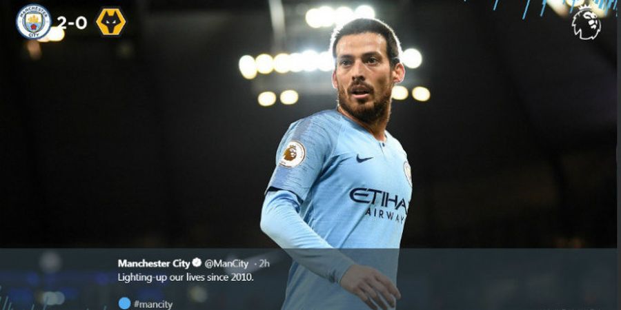 Kontraknya Berakhir 2020, Pep Guardiola Berharap David Silva Bertahan Lebih Lama di Man City