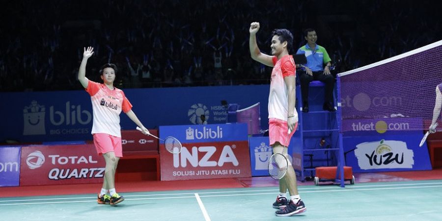 Indonesia Open 2018 - Tontowi/Liliyana Punya Pesan untuk Hafiz/Gloria dan Ricky/Debby