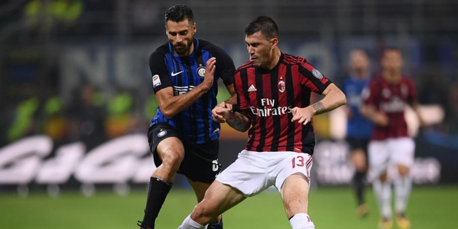 Hasil Babak I - Tampil Lebih Bagus, AC Milan Masih Belum Bisa Ungguli Inter Milan