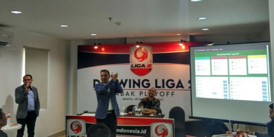 Hasil Pembagian Grup Babak Play Off Liga 2