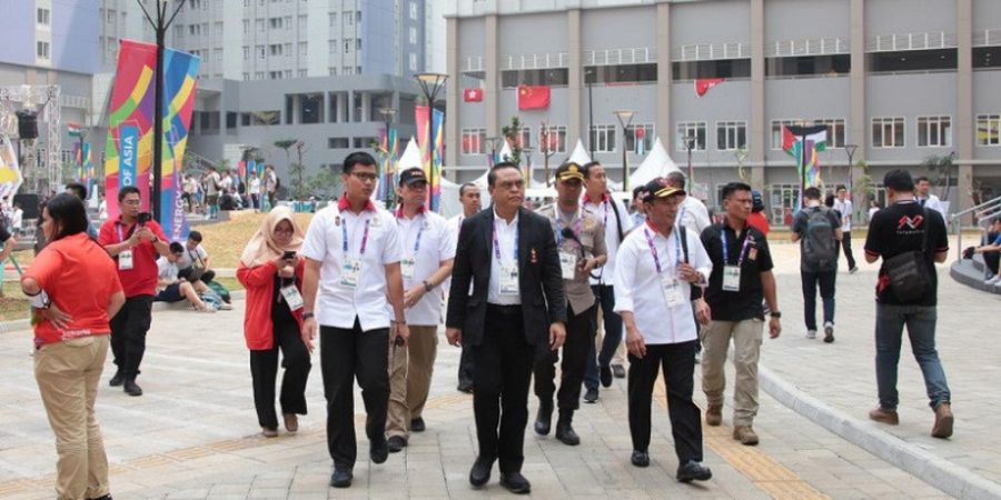 CdM Indonesia untuk Asian Games Lakukan Pengecekan Kamar hingga Menu Makanan di Wisma Atlet Kemayoran