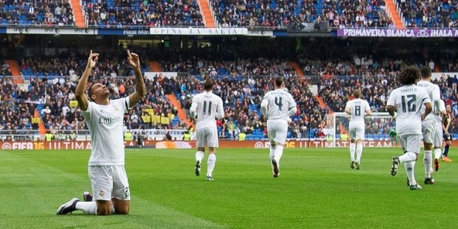 Sempat Tertinggal, Madrid Menang Telak Berkat BBC