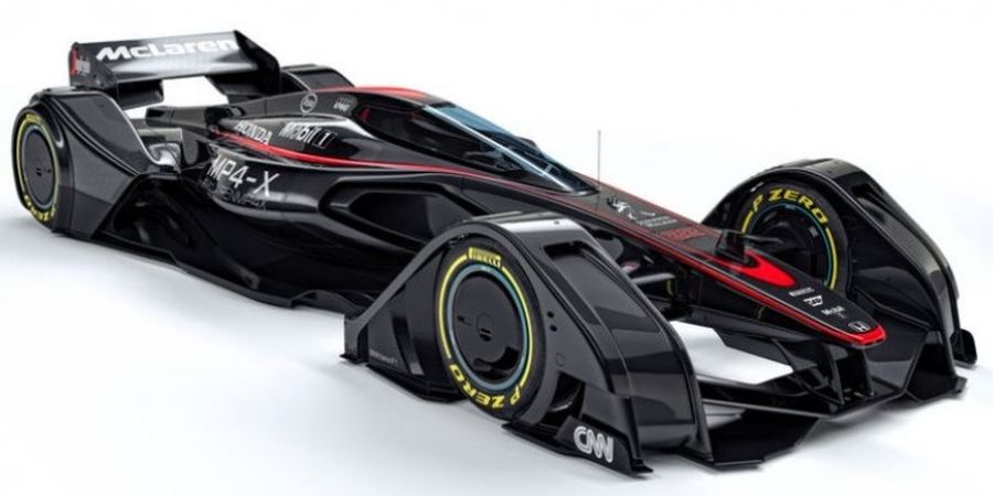 McLaren Tampilkan Konsep Mobil F1 Masa Depan