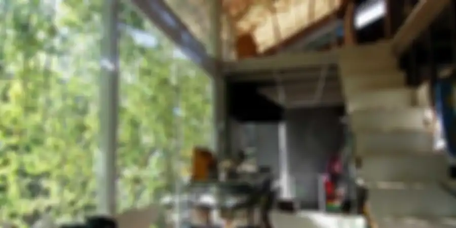 Labo, The Mori, rumah tropis modern efisien dan mengakomodasi gaya hidup. 