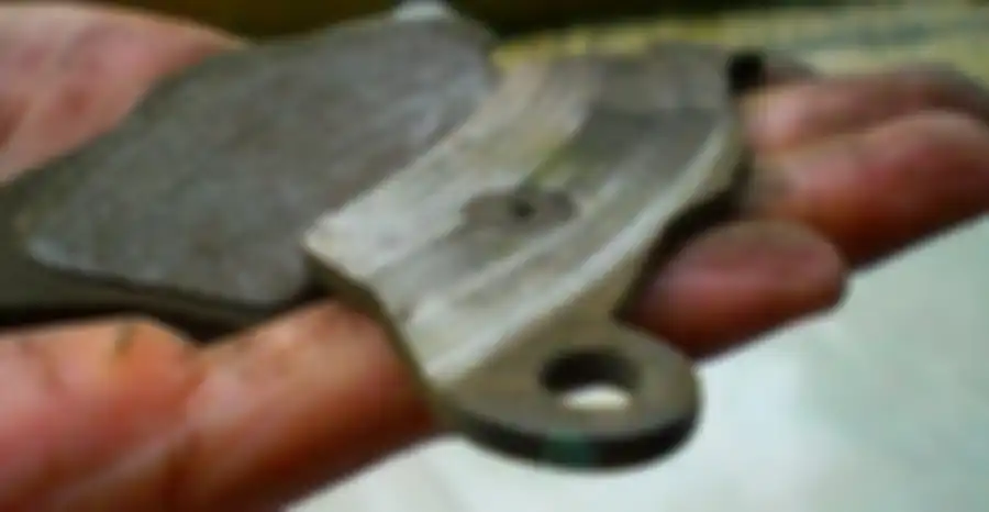 Kampas Rem Cakram Motor Habis