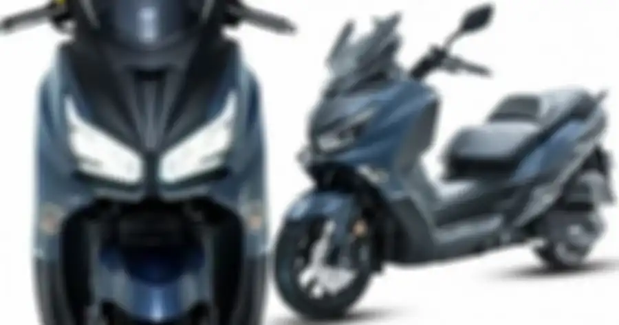SYM Joymax Z300 punya double LED Headlight lengkap dengan DRL