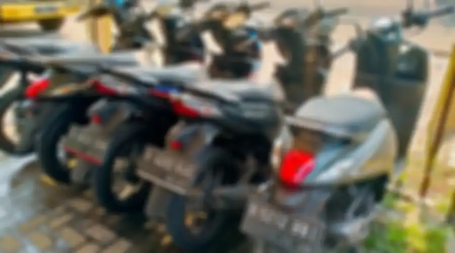 ILUSTRASI. Motor bekas Honda pakai rangka eSAF