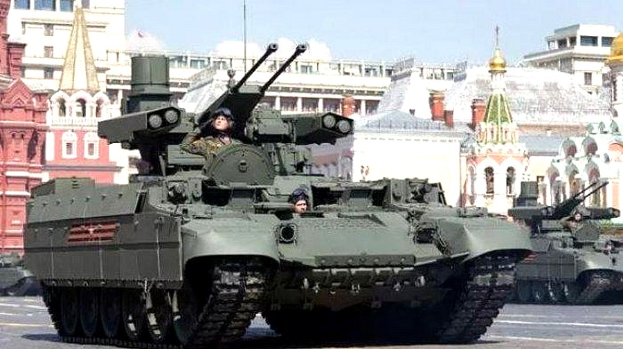 Tank BMPT-72 atau Terminator 2 didesain untuk perang perkotaan 