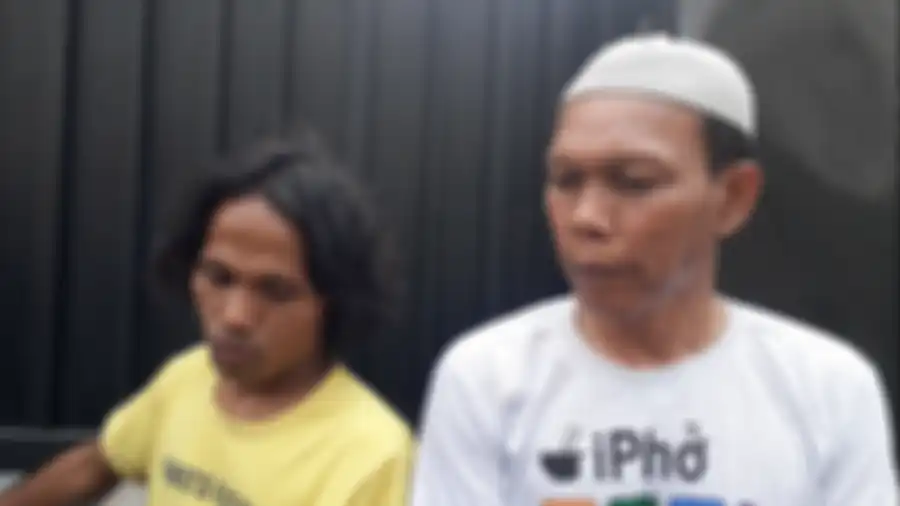 Rojak, petugas keamanan, saat ditemui tim Grid.ID di kediaman Nunung pada Sabtu (20/7/2019).