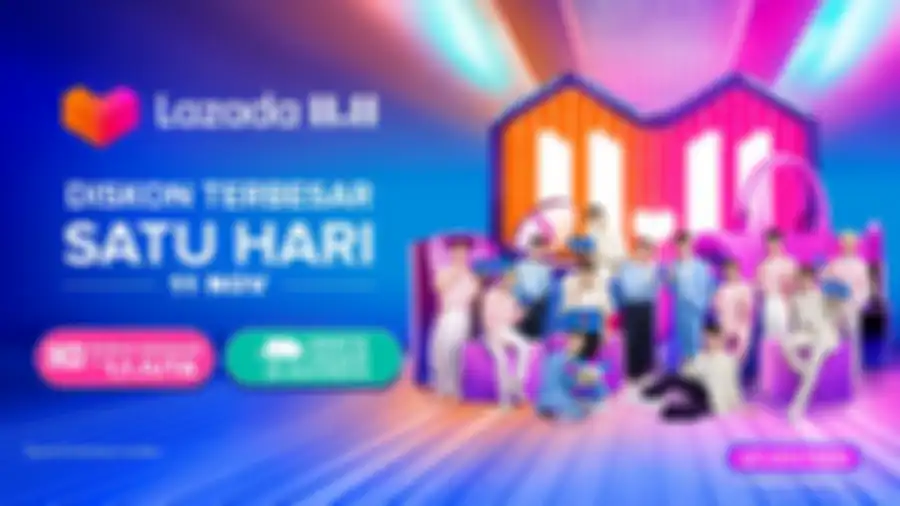 Lazada 11.11 Diskon Terbesar Satu Hari.