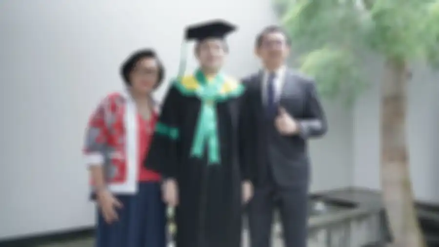 Nicholas Sean dan keluarga