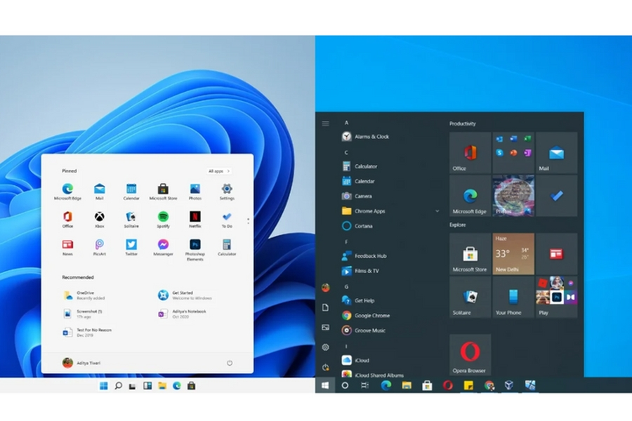 Perbedaan Windows 11 dan Windows 10