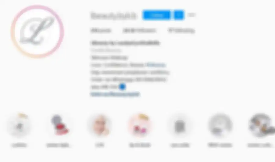 Produk kecantikan Laudya Cynthia Bella