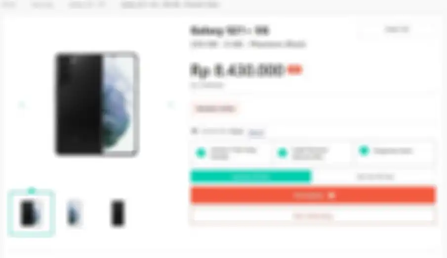 Harga HP Second Samsung Galaxy S21+ di Jagofon