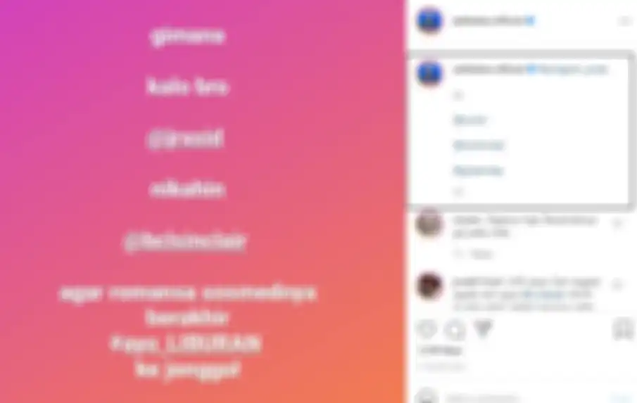 unggahan Aldi Taher yang menjodohkan BCL dan Jerinx untuk menikah saja