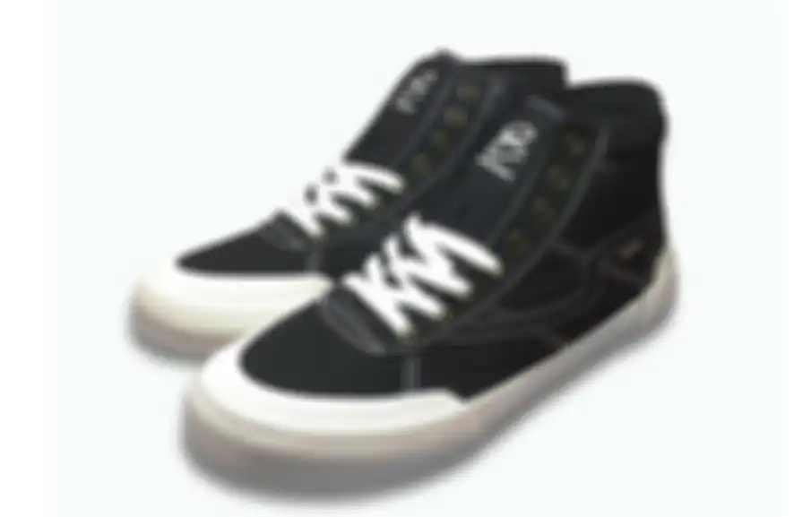 Sneakers High Hitam Putih Patrobas