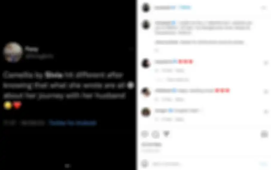Unggahan Instagram Sivia Blink menikah. 
