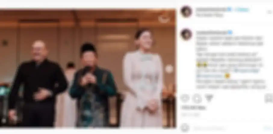 Pesan Ayah Maia pada sang putri dan menantunya