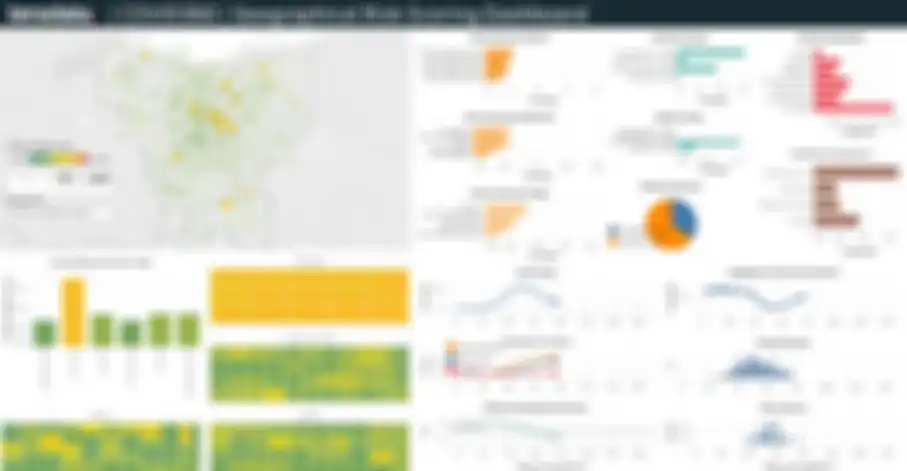 Dashboard penyebaran virus COVID-19 menggunakan teknologi COVID360 milik Teradata.
