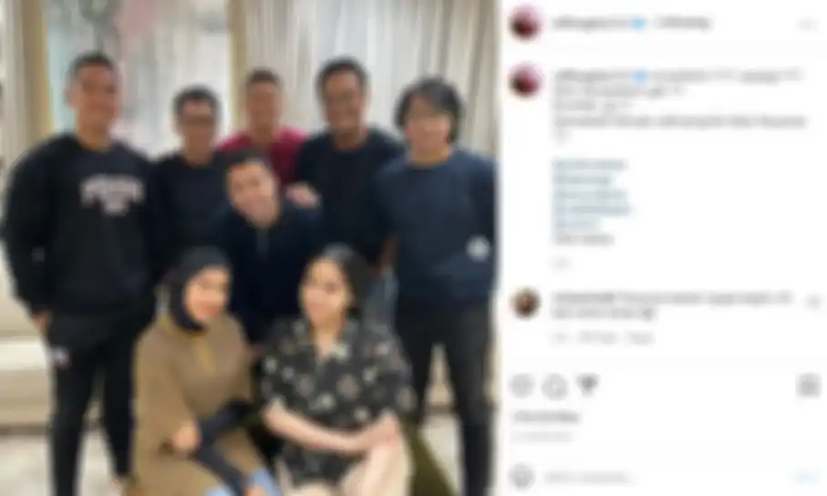 Postingan Raffi Ahmad saat dikunjungi Kaesang Pangarep dan Nadya Arifta