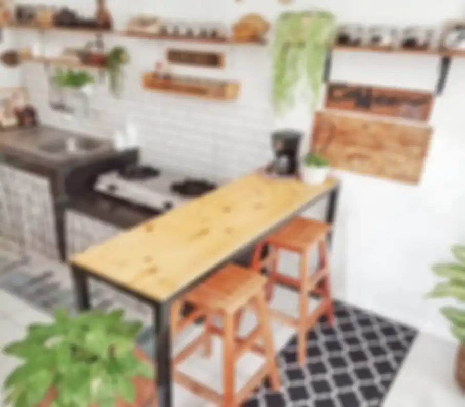 Mood Ibu-ibu memasak tetap terjaga karena desain dapur kecil tapi rapi mampu menebarkan aura nan segar. Ini 8 foto buktinya.