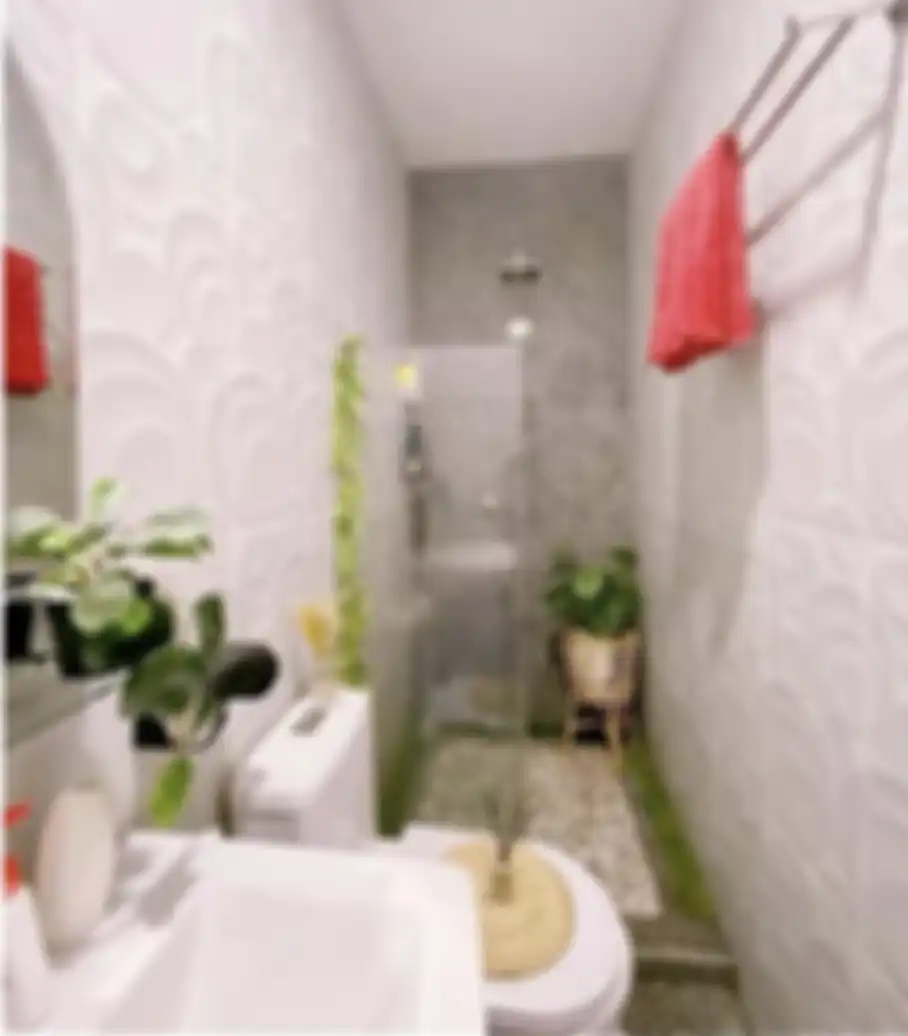 Desain kamar mandi memanjang auto dipilih Ibu-ibu karena alasan ini. Dengan mengusung gaya minimalis, intip 7 foto hasilnya yuk!