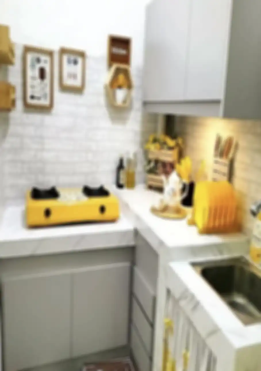 7 foto desain kitchen set dapur kecil murah tapi cantik ini benar-benar buat istri auto jatuh cinta. Nomor terakhir sampai bikin kebelet pasang.