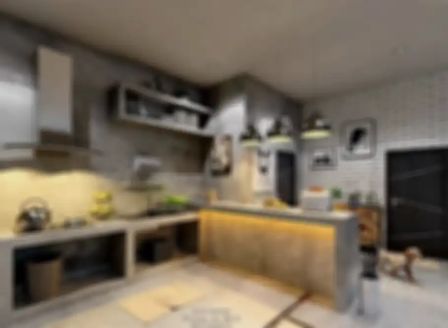 Desain meja dapur cor yang bujetnya lebih murah dari keramik ini jadi siasat jitu suasana tempat masak tetap bisa artsy. Ini 9 foto buktinya.