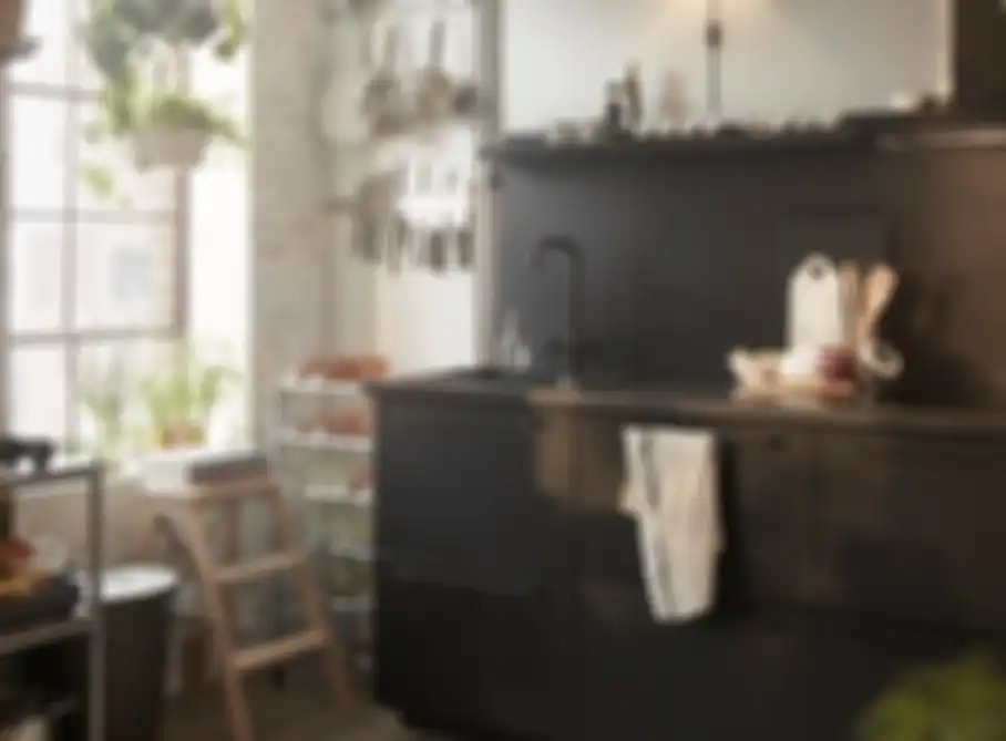 Ilustrasi dapur.