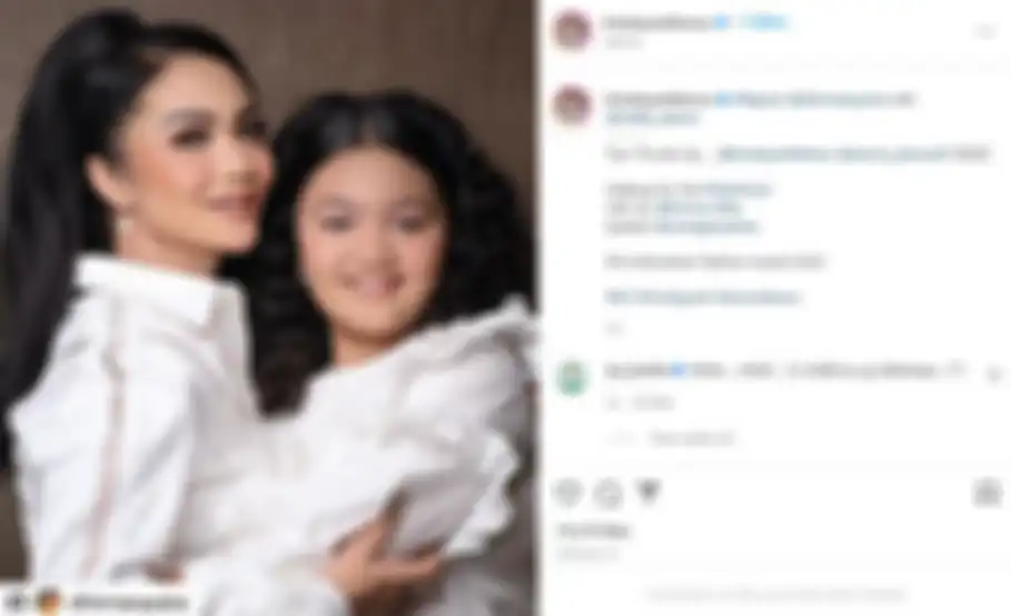 Unggahan Krisdayanti dan Amora yang tuai pujian netizen