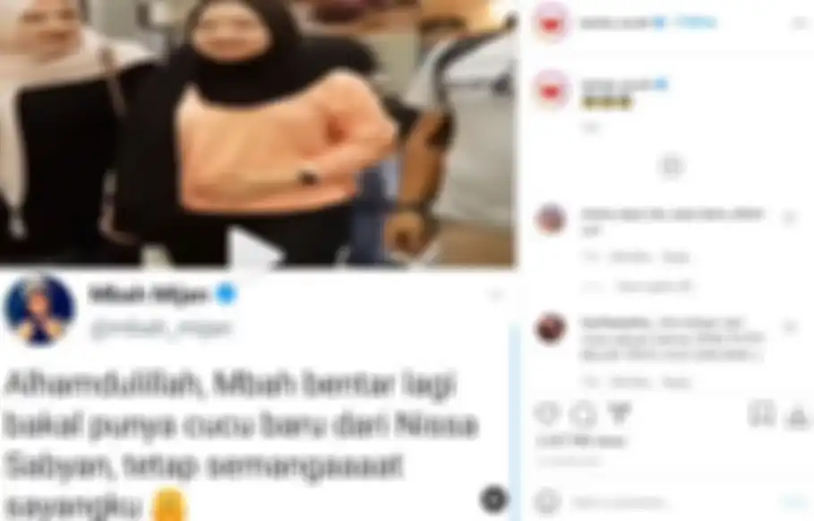 Video Nissa Sabyan pegang perut buncitnya viral hingga Mbah Mijan ikut berkomentar