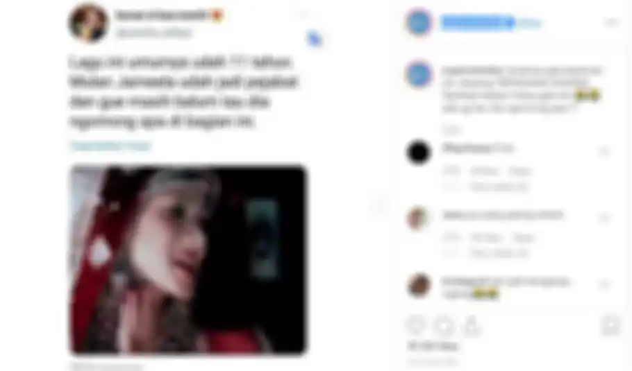 Komentar seorang netizen terhadap lagu Makhluk Tuhan Palilng Sexy milik Mulan Jameela